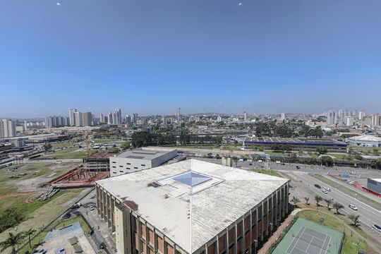 Vista Quarto  de apartamento para alugar com 2 quartos, 66m² em Vila Mogilar, Mogi das Cruzes