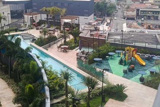 Área comum - Piscina de kitnet/studio à venda com 1 quarto, 26m² em Vila Primavera, São Paulo