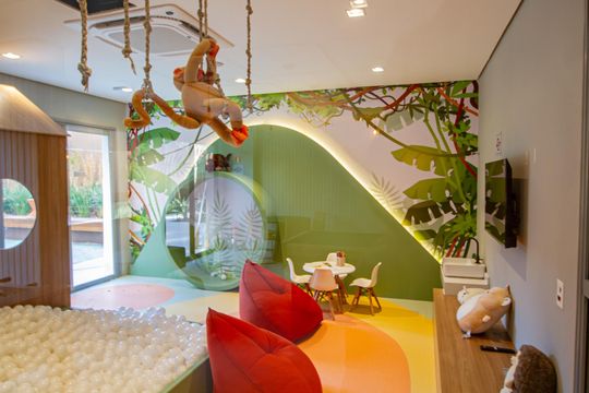 Área comum de apartamento à venda com 2 quartos, 57m² em Botafogo, Campinas
