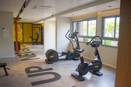 Área comum de apartamento à venda com 2 quartos, 57m² em Botafogo, Campinas