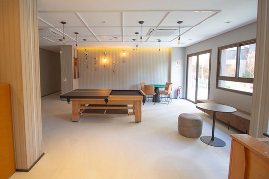 Área comum de apartamento à venda com 2 quartos, 57m² em Botafogo, Campinas