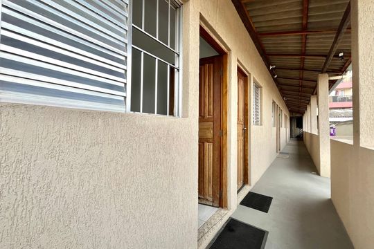 Área externa de kitnet/studio para alugar com 1 quarto, 40m² em Jardim Oriental, São Paulo