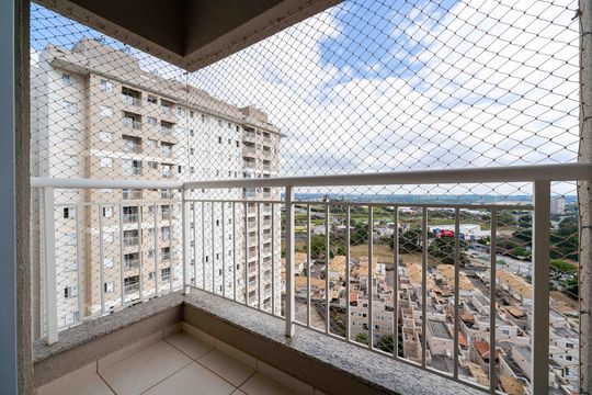 Varanda da Sala de apartamento para alugar com 2 quartos, 54m² em Jardim Sao Carlos, Sorocaba