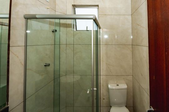 Banheiro Social de apartamento à venda com 3 quartos, 146m² em Castelo, Belo Horizonte