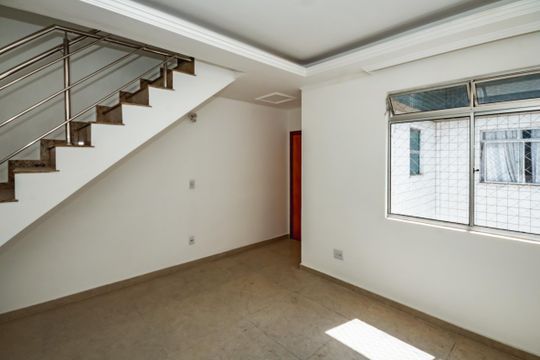 Sala de apartamento à venda com 3 quartos, 146m² em Castelo, Belo Horizonte