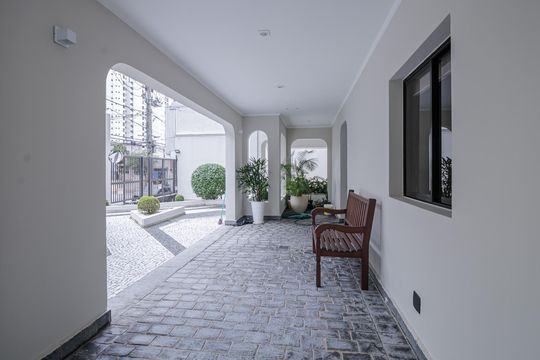 Área Comum - Jardim de apartamento para alugar com 2 quartos, 50m² em Vila Nova Conceição, São Paulo