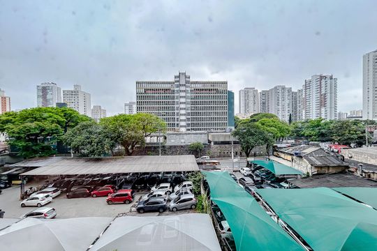 Vista do Quarto de apartamento para alugar com 1 quarto, 46m² em Tatuapé, São Paulo