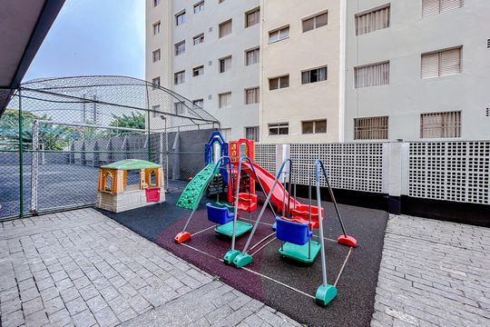 Área comum - Playground de apartamento para alugar com 1 quarto, 46m² em Tatuapé, São Paulo