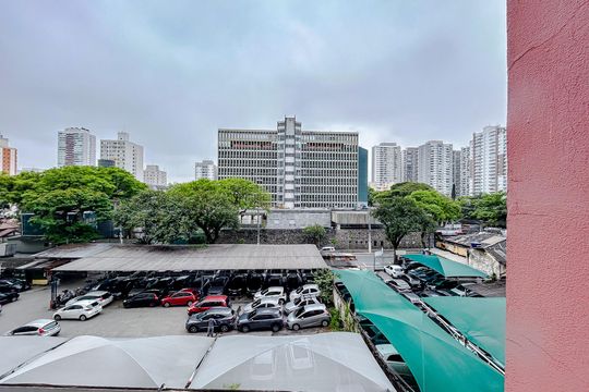 Vista da Sala de apartamento para alugar com 1 quarto, 46m² em Tatuapé, São Paulo