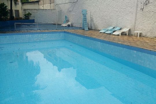 Área externa de apartamento à venda com 3 quartos, 59m² em Taquara, Rio de Janeiro
