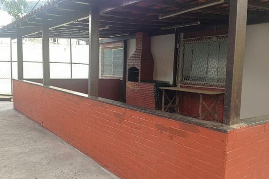 Área externa de apartamento à venda com 3 quartos, 59m² em Taquara, Rio de Janeiro