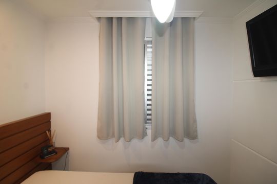 Quarto 2 de apartamento à venda com 2 quartos, 46m² em Jardim Centenario, São Paulo