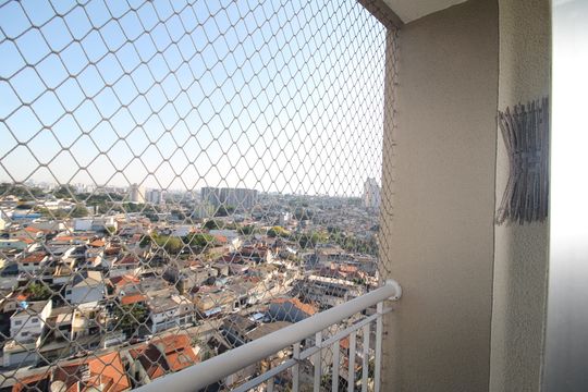 Sala - Varanda de apartamento à venda com 2 quartos, 46m² em Jardim Centenario, São Paulo