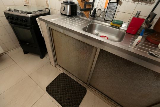 Cozinha de apartamento à venda com 1 quarto, 67m² em  Bosque., Campinas