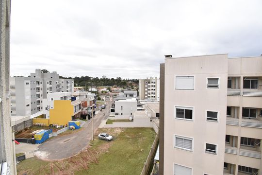 Sacada com Churrasqueira de apartamento para alugar com 2 quartos, 65m² em Bacacheri, Curitiba