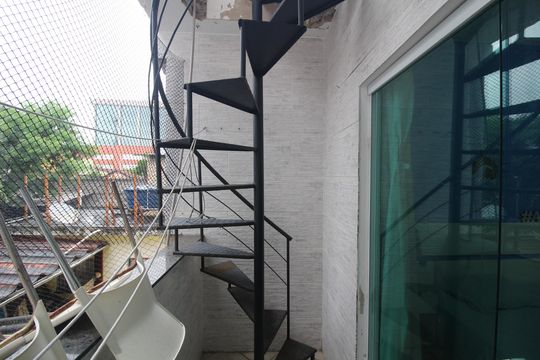 Varanda do Quarto 2 de casa para alugar com 2 quartos, 120m² em Centro, Nilópolis