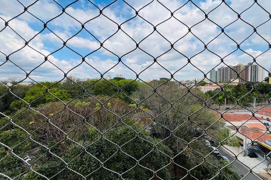 Vista Quarto de apartamento à venda com 2 quartos, 109m² em Vl dos Jequitibas, Campinas