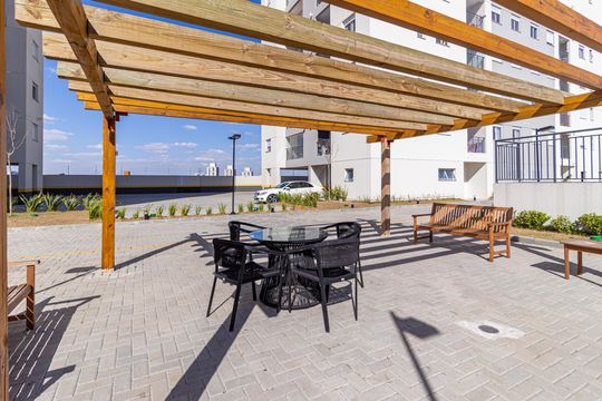 Área comum  de apartamento para alugar com 2 quartos, 36m² em Jardim Santo Estevao, Carapicuíba