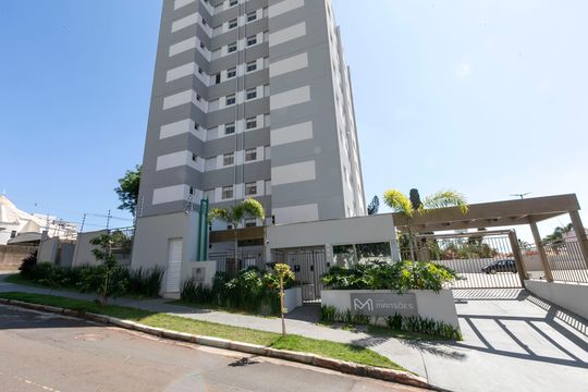 FACHADA DO PRÉDIO de apartamento para alugar com 2 quartos, 50m² em Fazenda Santa Cândida, Campinas