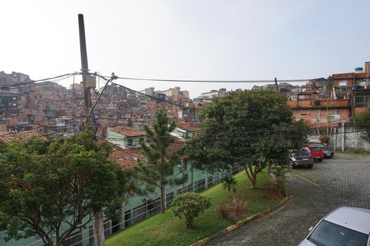 Vista do Quarto 1 de casa de condomínio para alugar com 2 quartos, 60m² em Jardim Casa Branca, Embu das Artes