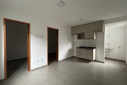 Sala/Cozinha de apartamento à venda com 2 quartos, 38m² em Alto da Mooca, São Paulo