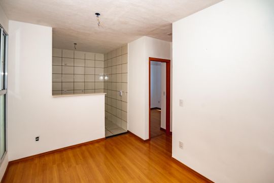 Apartamento para alugar com 2 quartos, 46m² em Cerejeira (justinópolis), Ribeirão das Neves