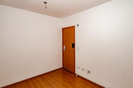Sala de apartamento para alugar com 2 quartos, 46m² em Cerejeira (justinópolis), Ribeirão das Neves