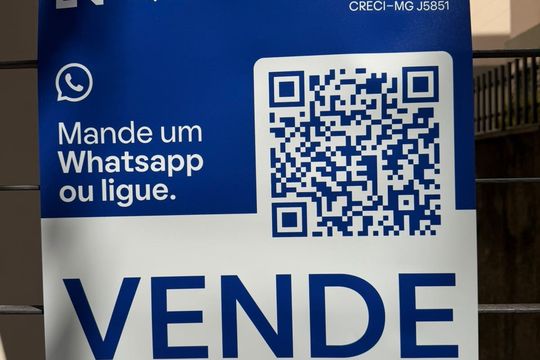 Placa de apartamento à venda com 4 quartos, 125m² em Gutierrez, Belo Horizonte