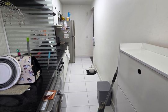 Área de serviço de apartamento para alugar com 2 quartos, 55m² em Estrela do Norte, São Gonçalo