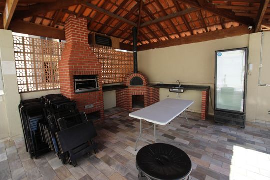 Área comum - Churrasqueira de apartamento à venda com 2 quartos, 52m² em São Pedro, Osasco