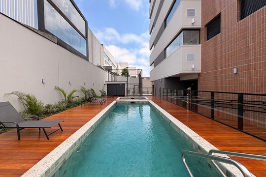 Área comum - Piscina de apartamento à venda com 2 quartos, 45m² em Campestre, Santo André