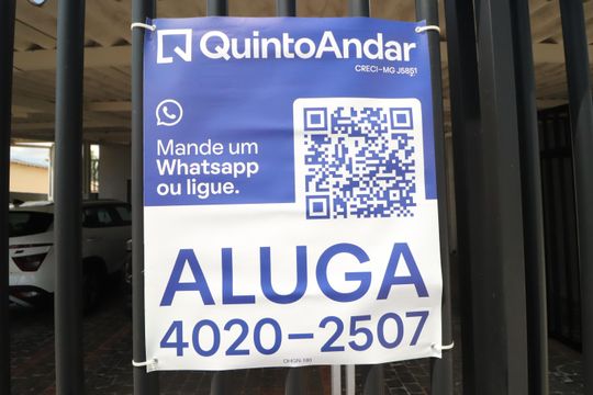 Plaquinha de apartamento para alugar com 3 quartos, 90m² em Tibery, Uberlândia