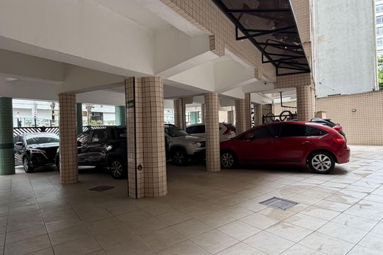 Área comum de apartamento para alugar com 2 quartos, 80m² em Boqueirão, Santos