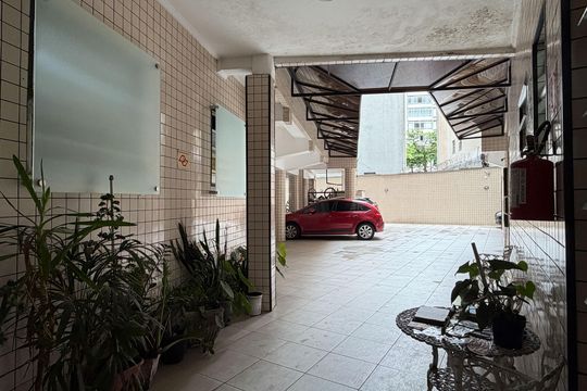 Área comum de apartamento para alugar com 2 quartos, 80m² em Boqueirão, Santos