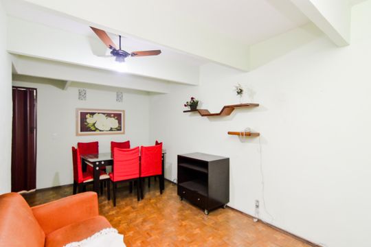 Sala de apartamento para alugar com 2 quartos, 55m² em Parque Cecap, Guarulhos