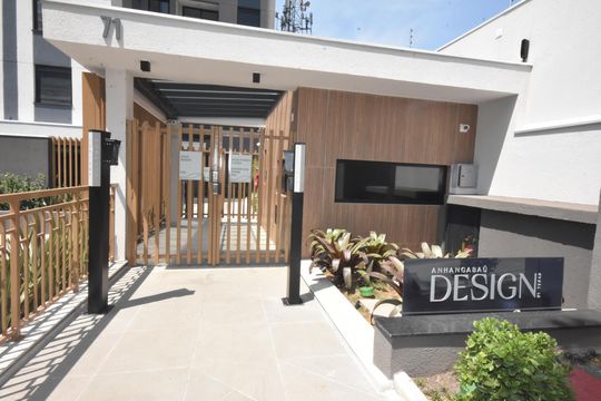Fachada da Portaria de apartamento à venda com 2 quartos, 87m² em Anhangabaú, Jundiaí