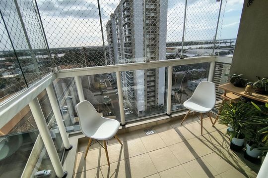 Varanda de apartamento à venda com 3 quartos, 82m² em São Geraldo, Porto Alegre