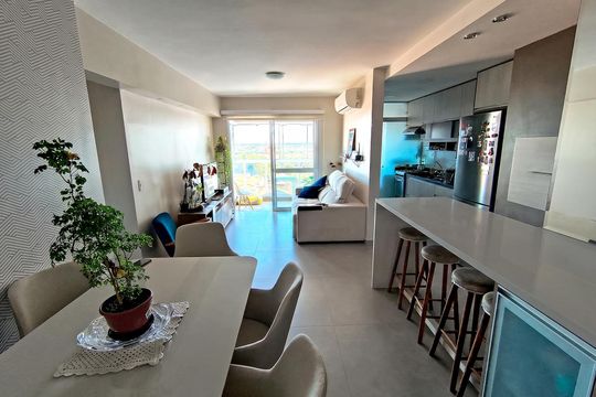 Sala de Jantar de apartamento à venda com 3 quartos, 82m² em São Geraldo, Porto Alegre