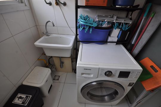 Área de Serviço de apartamento à venda com 2 quartos, 78m² em Vila Leonor, São Paulo
