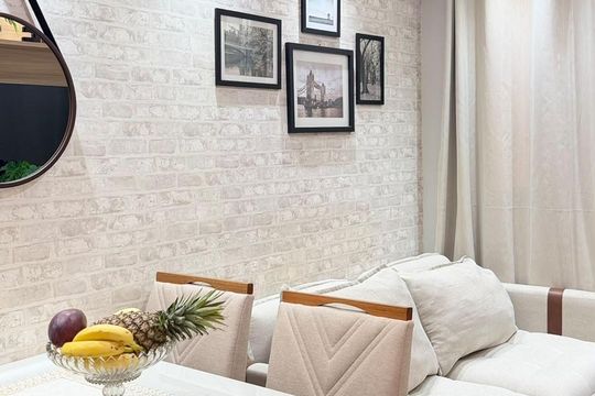 Sala de apartamento à venda com 2 quartos, 43m² em Jardim Nova Europa, Campinas