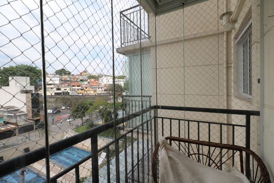 Varanda de apartamento para alugar com 2 quartos, 46m² em Centro, Diadema