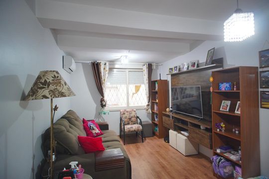 Sala de apartamento à venda com 1 quarto, 58m² em Jardim Dona Leopoldina, Porto Alegre