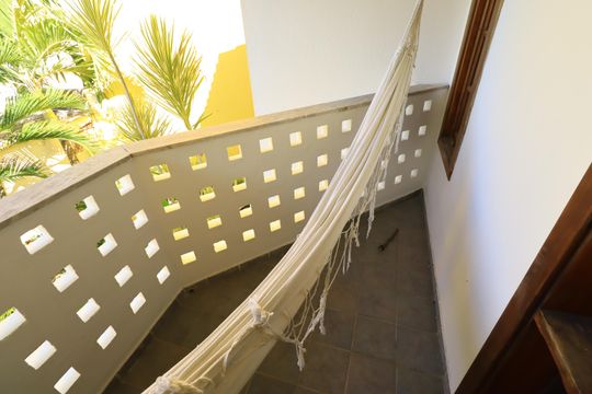 Varanda do Quarto 2 de casa para alugar com 2 quartos, 150m² em Stella Maris, Salvador