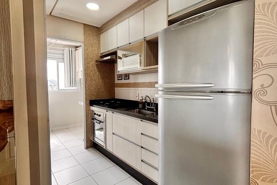 Cozinha de apartamento para alugar com 3 quartos, 67m² em Vila Barros, Barueri