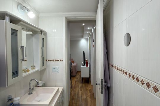 Banheiro Social de apartamento à venda com 2 quartos, 52m² em Alves Dias, São Bernardo do Campo