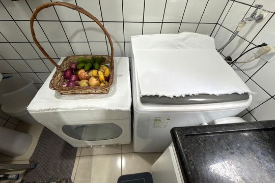 Área de serviço de apartamento à venda com 2 quartos, 52m² em Alves Dias, São Bernardo do Campo