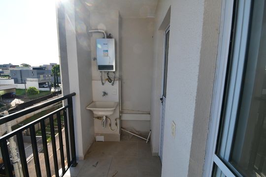 Área de Serviço de apartamento para alugar com 2 quartos, 63m² em Jardim de Mônaco, Hortolândia