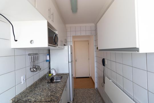 Cozinha de apartamento para alugar com 2 quartos, 60m² em Parque Italia, Campinas