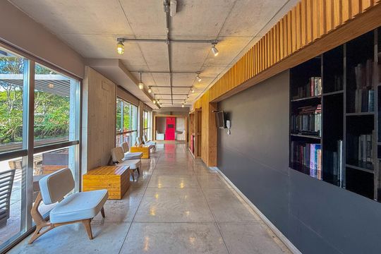 Área comum de apartamento para alugar com 1 quarto, 70m² em Campo Belo, São Paulo