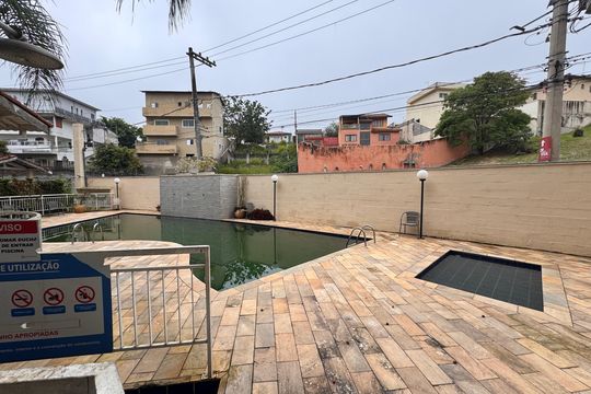 Área comum - Piscina de apartamento para alugar com 3 quartos, 86m² em Roselândia, Cotia